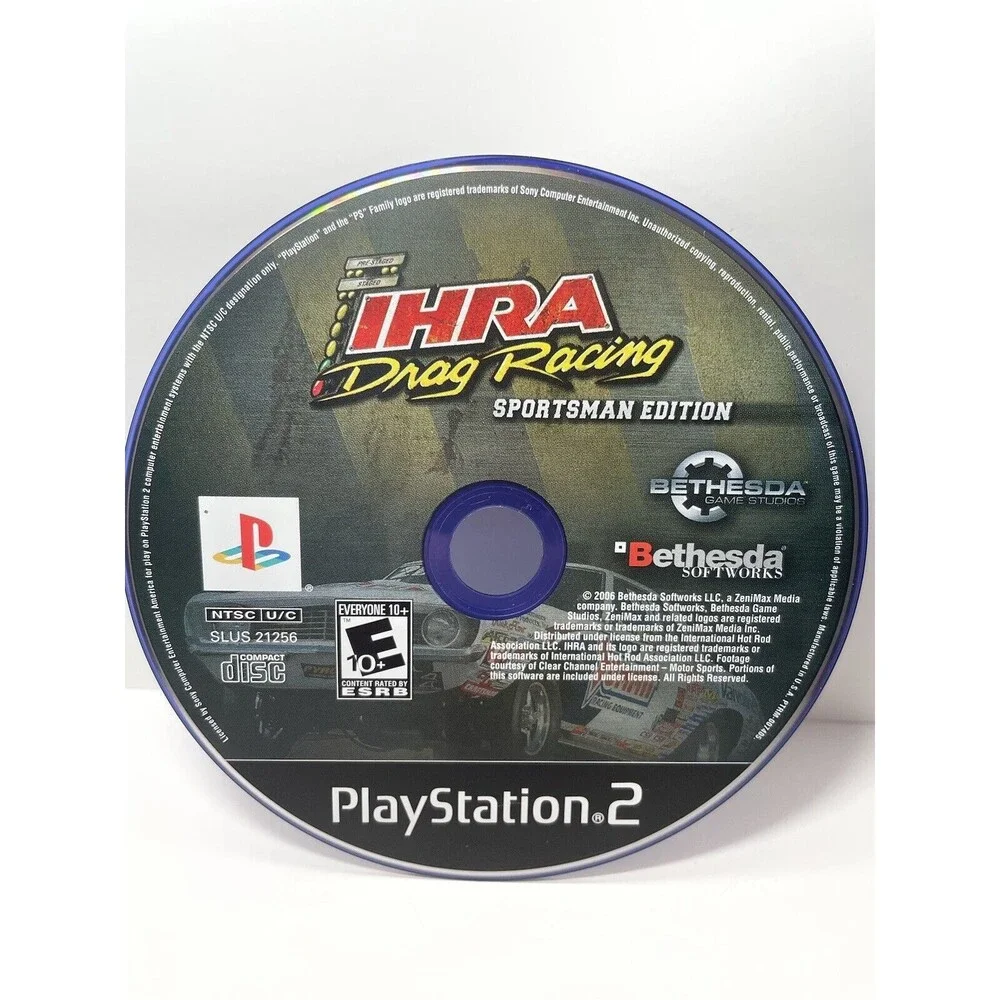 IHRA Drag Racing: Sportsman Edition (Sony PlayStation 2 PS2) Tested